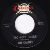 The Champs - Twenty Thousand Leagues   (7") - Image 2