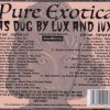 Var. Art. - Pure Exotica as Dug by Lux and Ivy   (2CD) - Image 2