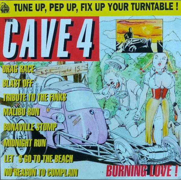 The Cave 4 - Burning Love!   (10")