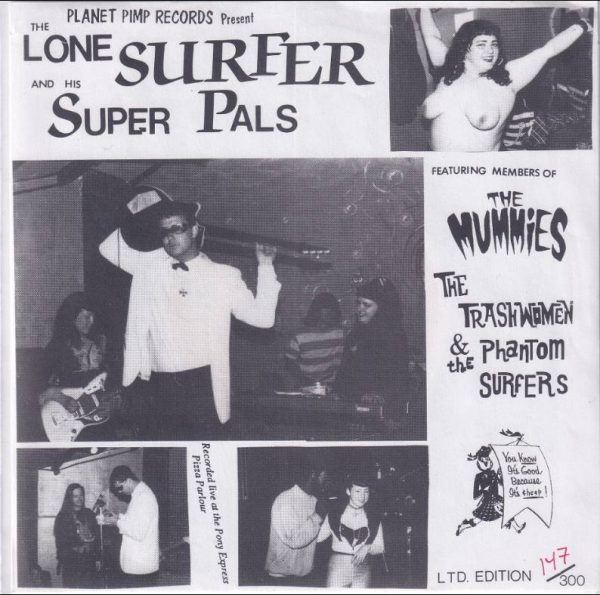 The Lone Surfer and his Super Pals - Church Key   (7")