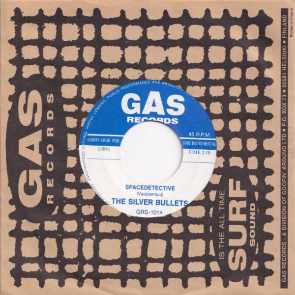 The Silver Bullets - Spacedetective   (7")