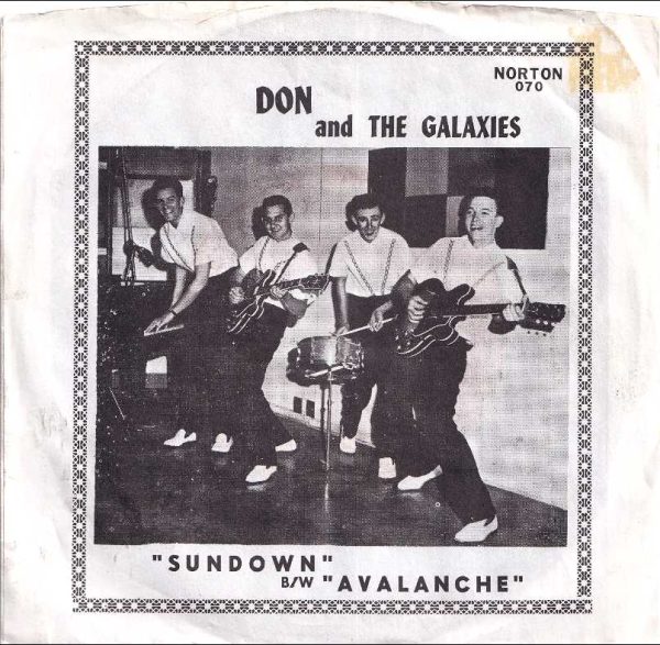 Don and The Galaxies - Sundown   (7")