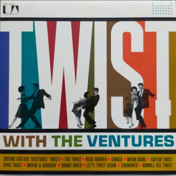 The Ventures - Twist with The Ventures   (LP)