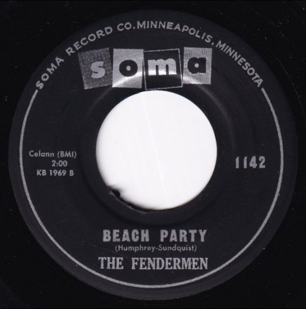 The Fendermen - Beach Party   (7")