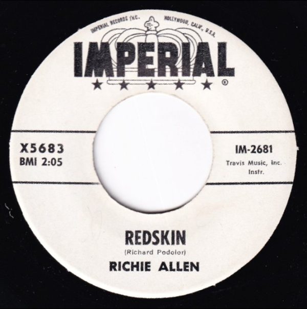 Richie Allen - Redskin   (7")