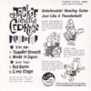 Jackie and The Cedrics - Thunder Struck!   (7") - Image 2