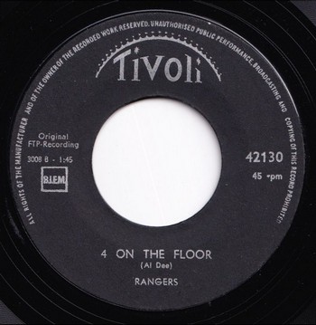 Rangers - 4 On the Floor   (7")