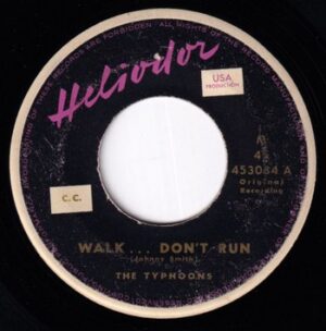 The Typhoons - Walk Don't Run   (7")