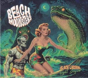 Beach Moonsters - Black Lagoon Night Surfin'   (CD)