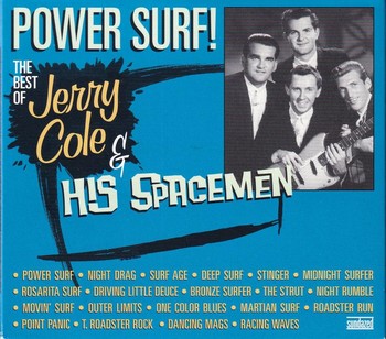 Jerry Cole & His Spacemen - Power Surf!   (CD)