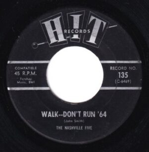 The Nashville Five - Walk--Don't Run   (7")