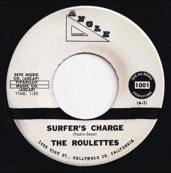 The Roulettes - Surfer's Charge   (7")