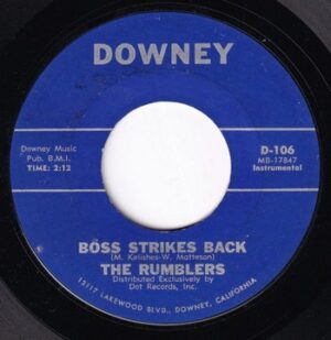 The Rumblers - Boss Strikes Back   (7")
