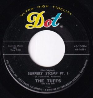 Kay Bell and The Tuffs - Surfers' Stomp Pt. 1   (7")