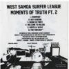 West Samoa Surfer League - Moments of Truth Pt.2   (CD) - Image 2