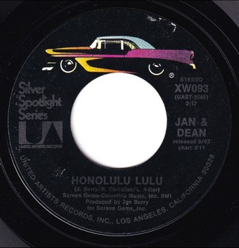 Jan & Dean - Honolulu Lulu   (7")