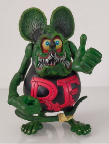 Rat Fink Black   (Action Figure)