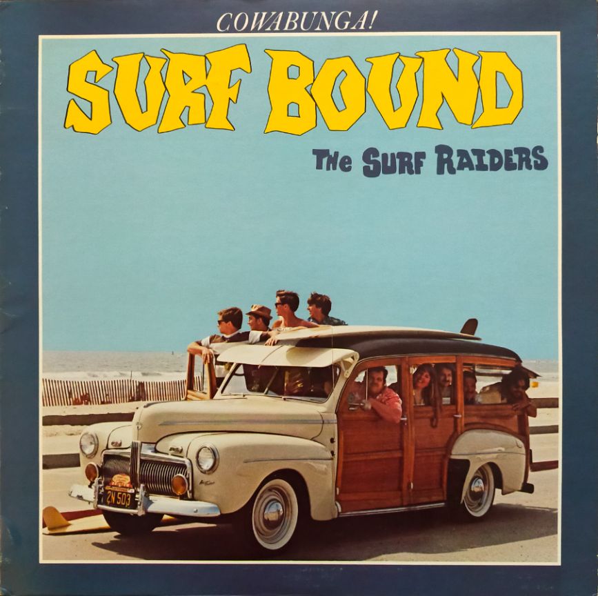 The Surf Raiders - Surf Bound   (LP)