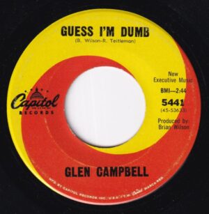 Glen Campbell - Guess I'm Dumb   (7")